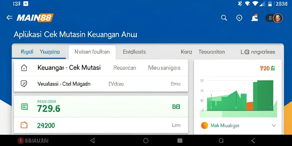 Tampilan aplikasi Cek Mutasi MAIN88 yang ramah pengguna.